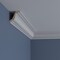 Ekena Millwork 3"H x 2 3/4"P x 4 1/8"F x 94 1/2"L Floral Crown Moulding MLD04X02X04FL - alternate 10